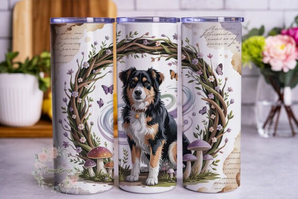 Bernese Mountain Dog Magical Forest 20oz