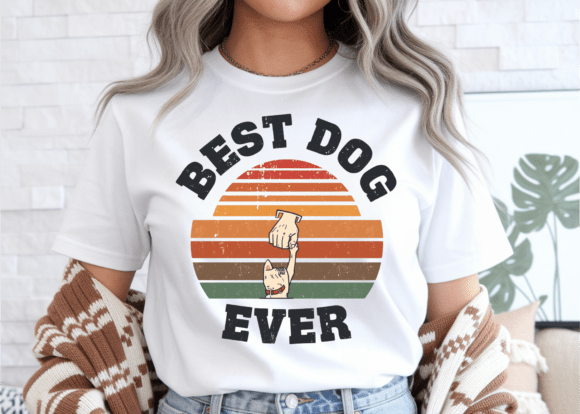 Best Dog Dad Ever Happy Father’s Day PNG