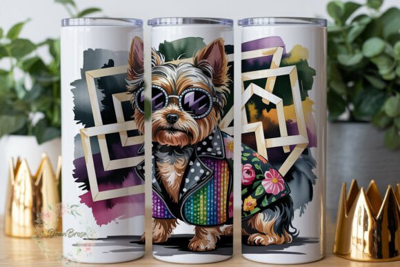 Glam Dog Fashion 20oz Tumbler Wrap