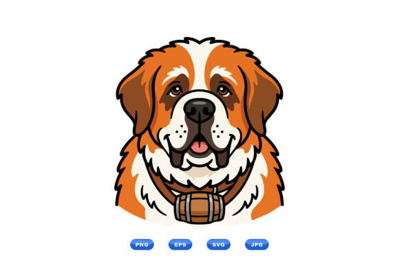 St Bernard Dog Clipart Review